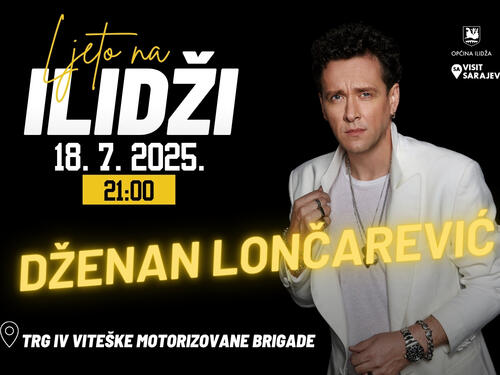 Ljeto na Ilidži počinje uz Dženana Lončarevića