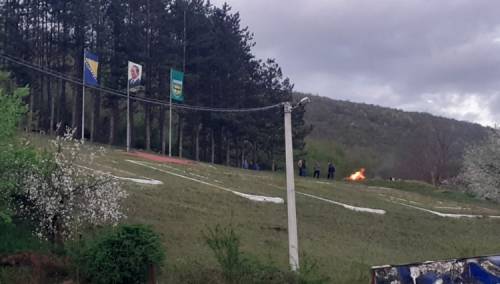 Logorskom vatrom u Goraždu obilježen dolazak prvomajskih praznika