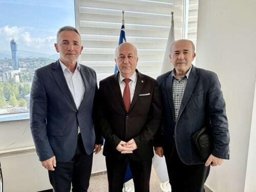 Lokmić sa predstavnicima Udruženja generala BiH - Zajedno za istinu, dostojanstvo i domovinu