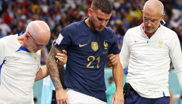 Lucas Hernandez zbog povrede završio nastup na SP-u