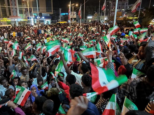 Ludnica na ulicama Hargeise: Izrael priznao Somaliland