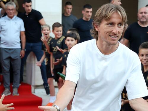 Luka Modrić stigao u Mostar na premijeru filma o Zrinjskom