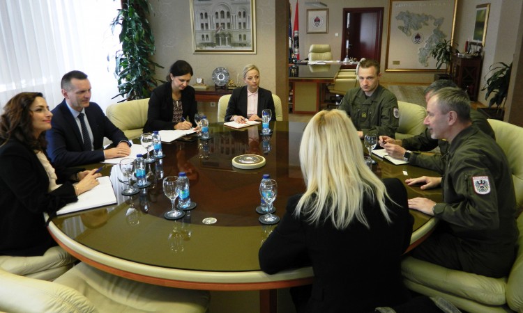 Lukač i komandant EUFOR-a o stanju bezbjednosti u RS