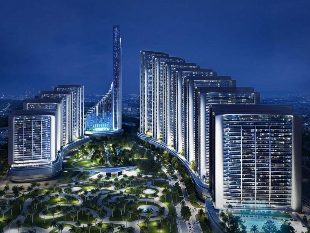 Mercedes gradi futuristički grad s 12 nebodera u Dubaiju