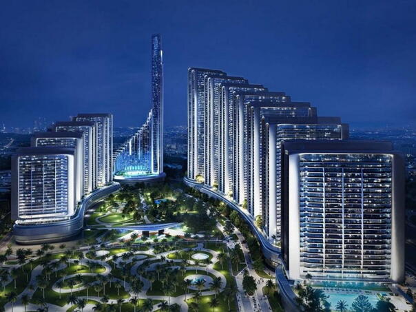 Mercedes gradi futuristički grad s 12 nebodera u Dubaiju