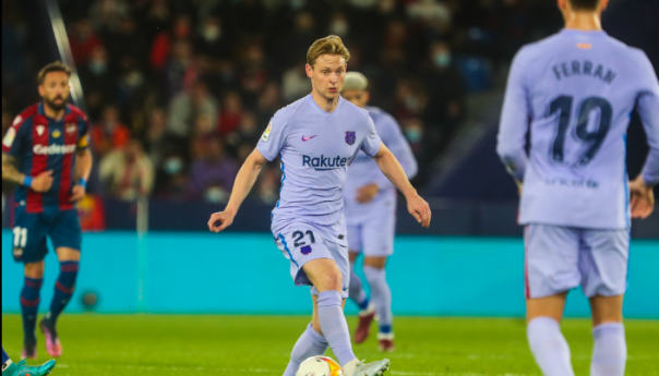 Luuk de Jong za pobjedu Barce u sudijskoj nadoknadi