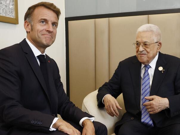 Macron i Abbas danas raspravljaju o "punoj provedbi" sporazuma o primirju