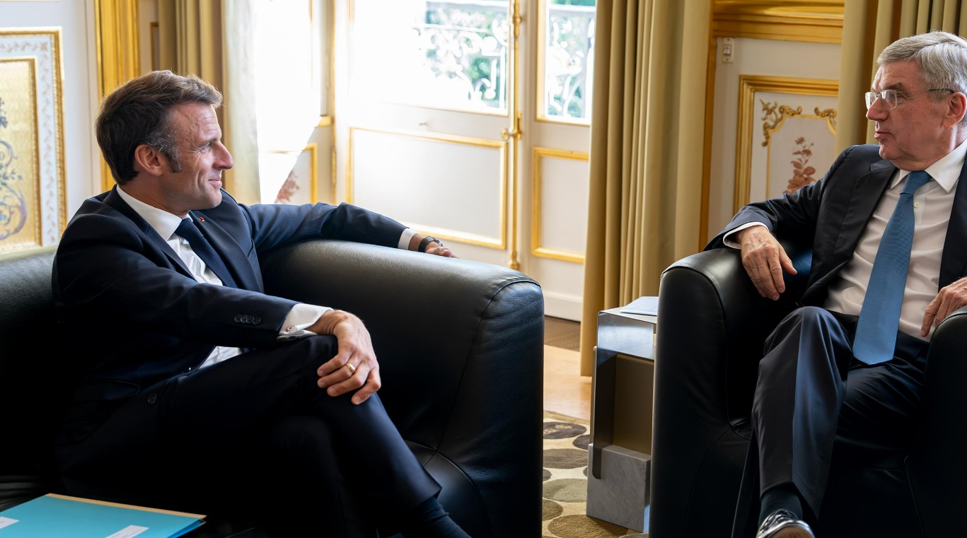 Macron i Bach o učešću Rusa i Bjelorusa na OI 2024.
