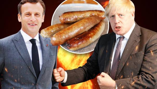 Macron i Johnson posvađali se oko kobasica na summitu G7