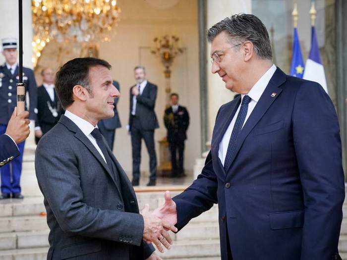 Macron i Plenković: Želimo smirivanje i zaštitu civila, ali uz jasnu osudu Hamasa