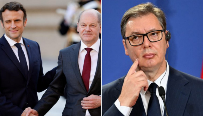 Macron i Scholz uputili zajedničko pismo Vučiću