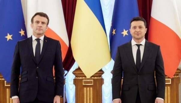 Macron i Zelenski razgovarali o mirovnom planu za okončanje rata sa Rusijom