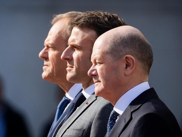 Macron, Scholz i Tusk upozorili Gruziju zbog političkih nepravilnosti