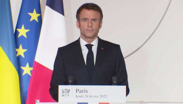 Macron se suzdržao da ruske akcije u Ukrajini nazove genocidom