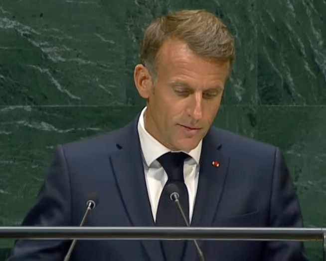 Macron u UN-u kritikovao Trumpovu politiku prema Gazi