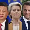 Macron, Von der Leyen i Jinping 6. maja u Parizu