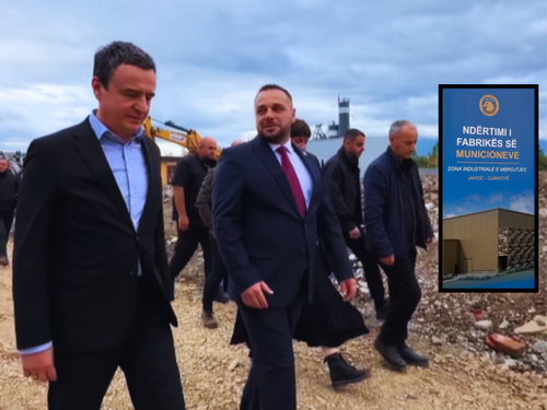 "Made in Kosovo": Gradi se kompleks za proizvodnju municije