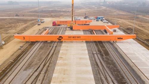 Mađarska kod granice s Ukrajinom otvorila novi željeznički terminal