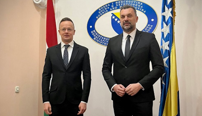 Szijjarto u Sarajevu: Ne pristajemo na briselske sankcije bilo kome na Balkanu