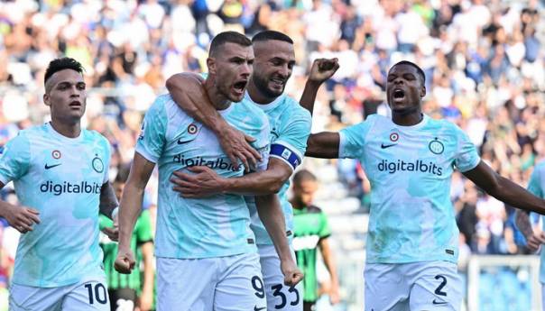 Maestralni Džeko donio pobjedu Interu u gostima kod Sassuola