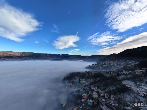 Magla smanjuje vidljivost uz rijeke Bosnu, Savu i Vrbas