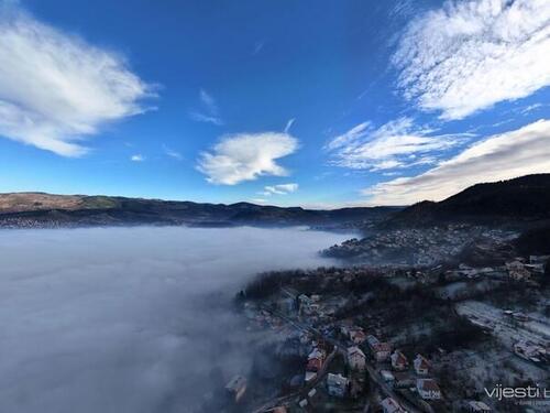 Magla smanjuje vidljivost uz rijeke Bosnu, Savu i Vrbas
