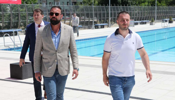 Magoda i Efendić obišli bazene Dobrinja: Sve je spremno za početak ljetne sezone