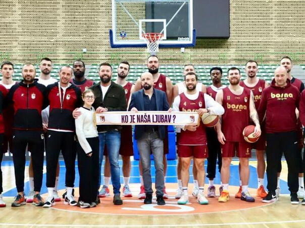 Magoda na treningu Bosne uoči duela s ekipom BC Vienna