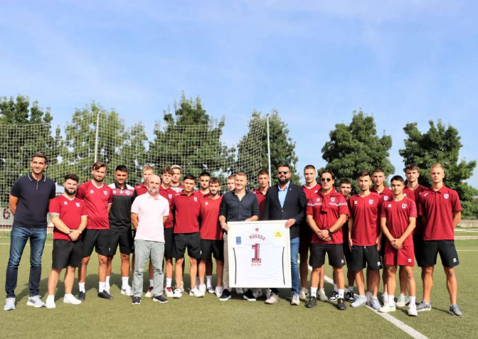 Magoda posjetio juniore Sarajeva uoči nastupa u UEFA Ligi prvaka