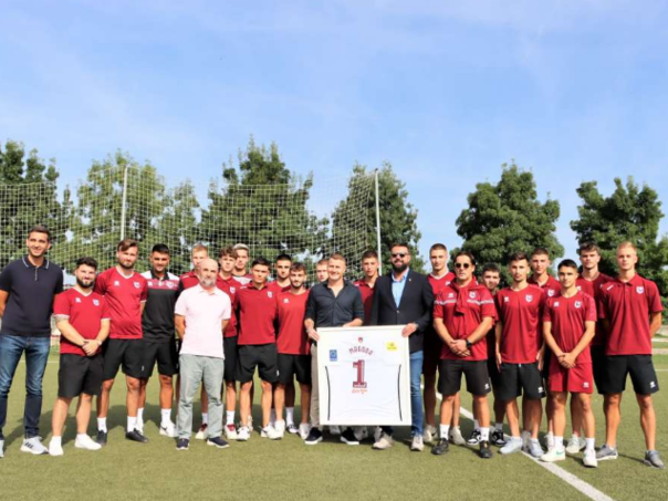 Magoda posjetio juniore Sarajeva uoči nastupa u UEFA Ligi prvaka