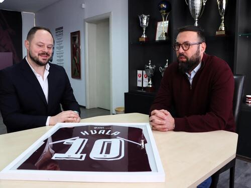 Magoda u posjeti FK Sarajevo: Dodatna finansijska podrška za nastavak sezone