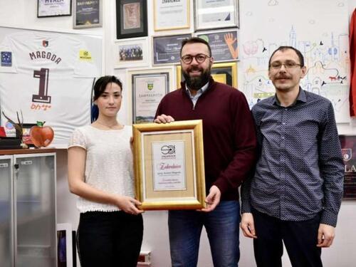 Magoda ugostio bh. reprezentativku u streljaštvu Farah Oneščuk - Značaj podrške mladim talentima