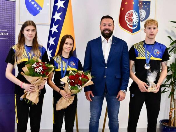 Magoda ugostio bh. taekwandoiste - osvajače tri medalje na seniorskom EP