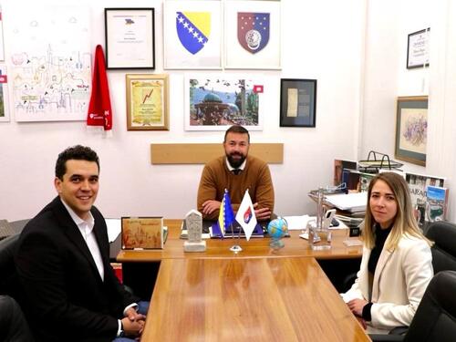 Magoda ugostio Lejlu Njemčević: Nastavak podrške impresivnog sportskog puta