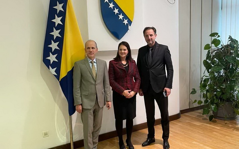 Mahmutović razgovarao s ambasadoricom za ljudska prava Nizozemske Biahie Tahzib