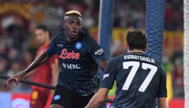 Majstorija Osimhena utišala Olimpico