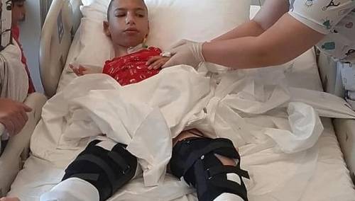 Malenom Harunu Kapi potrebna je finansijska pomoć kako bi deveti put operisao nogu