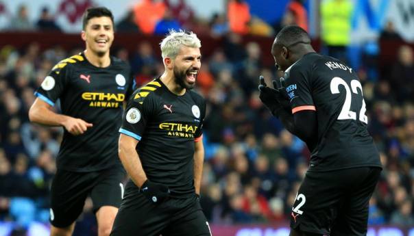 Manchester City demolirao Aston Villu u gostima, Aguero ispisao historiju
