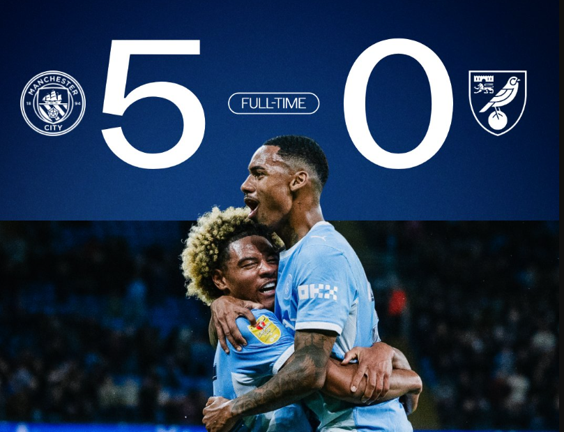 Manchester City uvjerljiv protiv Norwicha