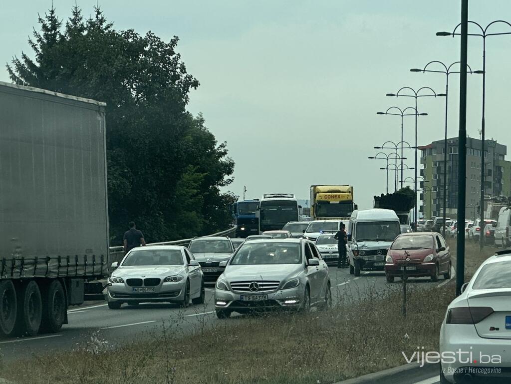 Manji udes na Stupu napravio totalni kolaps u oba smjera