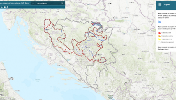 Mape opasnosti i mape rizika od poplava za vodno područje rijeke Save