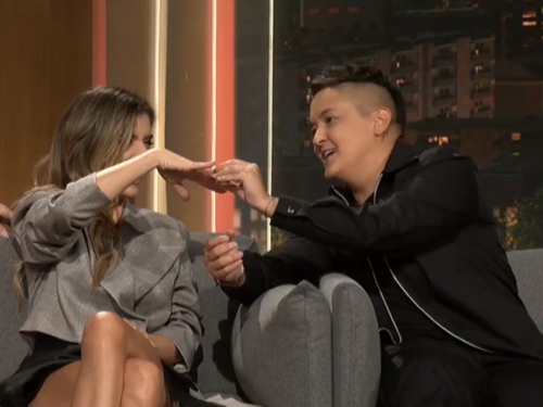 Marija Šerifović 'zaprosila' Jovanu Pajić u TV emisiji