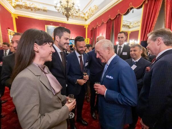 Marjanović na prijemu kod kralja Charlesa III: SFF predstavljen kao primjer pozitivne prakse