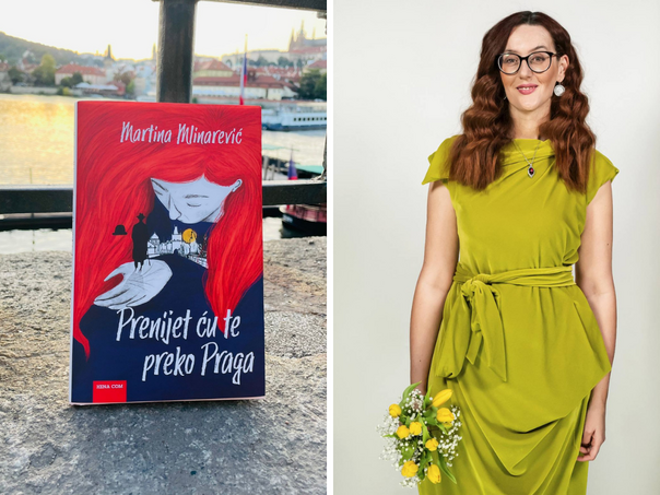 Martina Mlinarević objavila novi roman "Prenijet ću te preko Praga"