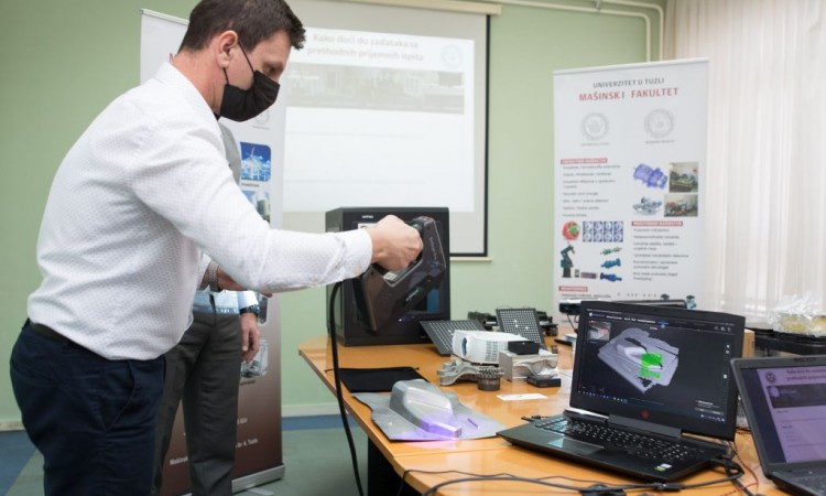 Mašinskom fakultetu Univerziteta u Tuzli dostavljena vrijedna oprema Njemačke