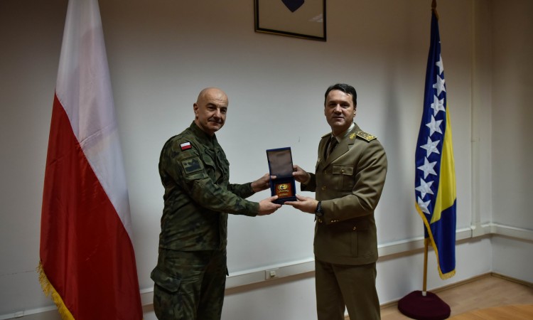Mašović i Andrzejczak o mogućnostima poboljšanja saradnje oružanih snaga