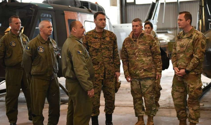 Mašović i Gowen posjetili  eskadron Brigade zračnih snaga OSBiH