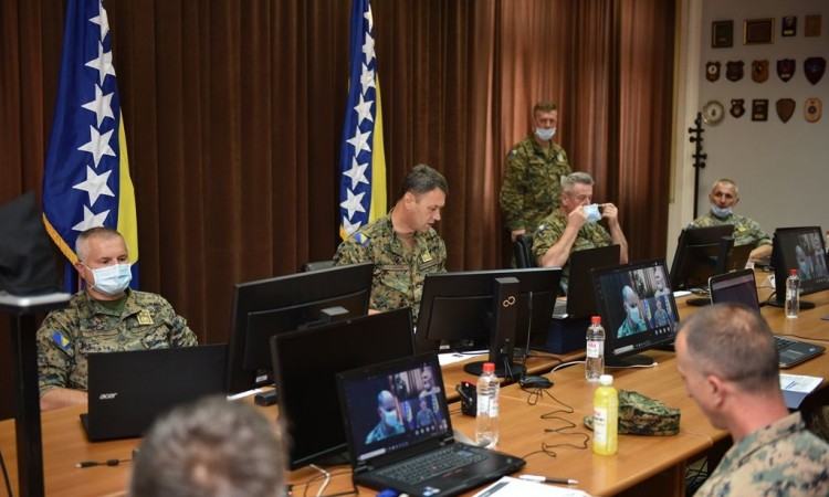 Mašović i komandant USEUCOM-a o realizaciji vježbe 'Immediate Response 21'