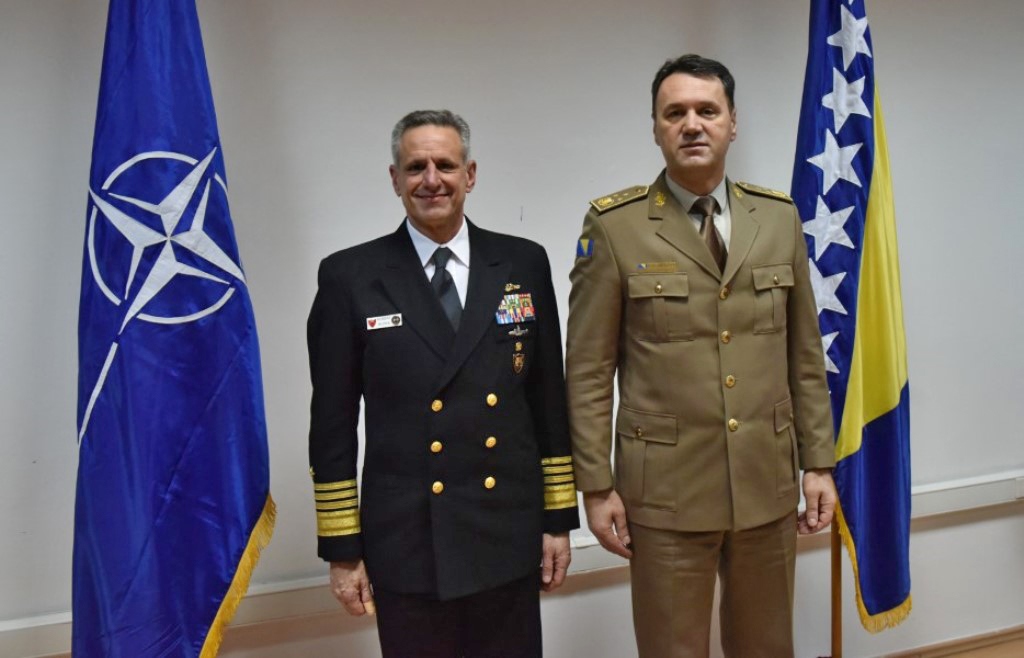Mašović s komandantom NATO-a: Podrška BiH na putu ka članstvu