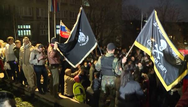 Masovni skup podrške Rusiji u Beogradu